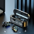 thumbnail image 2 of Nuevo estilo TWS Auriculares inalámbricos Bluetooth 5.2 Auriculares estéreo deportivos impermeables Auriculares con micrófono 3500mAh Caja de carga Tan Jianjun unisex, 2 of 2