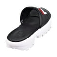 thumbnail image 2 of Fila Disruptor Bold Women's Slides Black/White/Red 5sm00079-014, 2 of 6