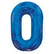 Royal Blue #0 Mylar Balloon