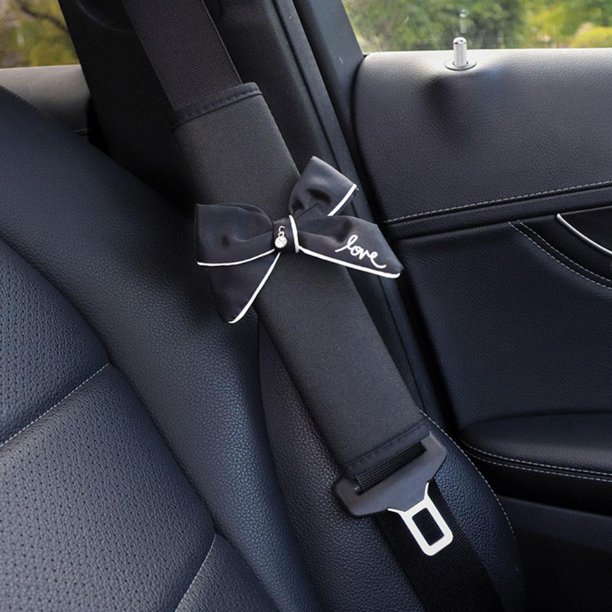 SGACAI Funda para cinturón de seguridad con lazo para el hombro, bonito juego de decoración para coche