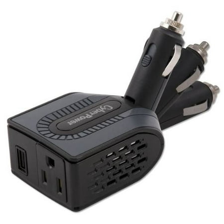 Cyber Power 100W Mobile Power Inverter With USB Charger, Swivel Head