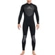 thumbnail image 1 of Naiovety Traje de buceo Neopreno Nylon Traje de baño de manga larga Borde de cuero Clásico Cuello Traje de neopreno de Deportes acuáticos Hombres Negro 3XL, 1 of 6