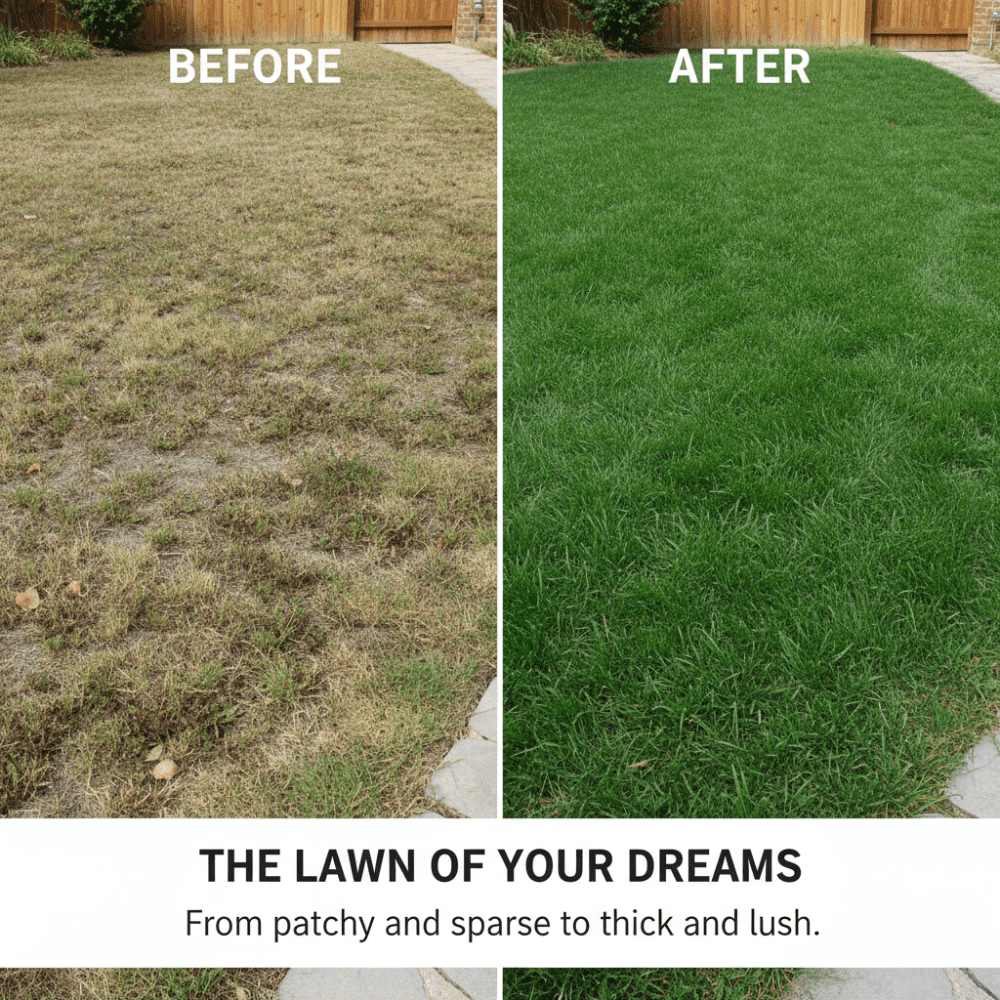 Set of 20000 Zoysia Grass Seeds, Zoysia Grass Seeds for Lawn, Low Maintenance Lawns in Home Yards and Garden