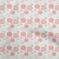 thumbnail image 1 of oneOone Velvet Light Pink Fabric Floral Craft Projects Decor Fabric Printed By The Yard 58 Inch Wide, 1 of 4
