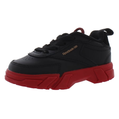 Reebok Club C Cardi Baby Boys Shoes Size 5, Color: Black/Red