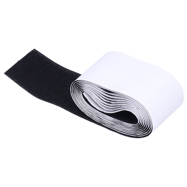 Guitar Mounting Tape, Guitar Effect Pedal Mounting Tape Temperature Resistant Adhesive Backing Professional Design For Guitar Rough + Hook ,Rough ,Hook