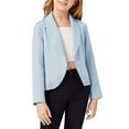 thumbnail image 2 of XQYLOS Children’s Suit Jacket for Girls Boys Solid Color Lapel Elegant Western Style Cute 𝖡laz𝖾r Fashion Trendy Outerwear 5-14 Years, 2 of 5