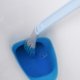 thumbnail image 3 of Cepillo de baño de silicona Cepillo de baño Cepillo de limpieza Cepillo de baño antideslizante Inodoro Blanco, 3 of 5