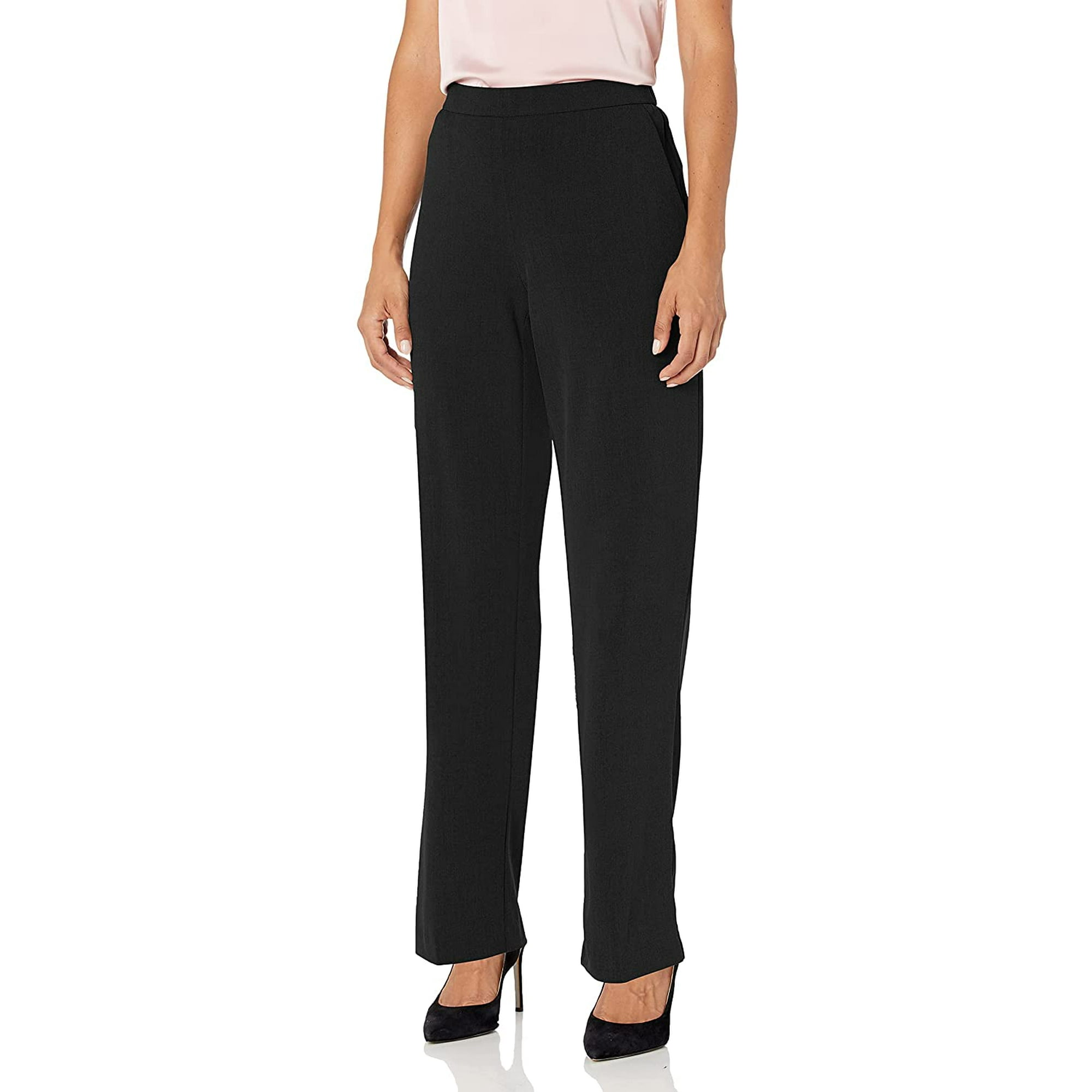Pantalon Droit a l Avant Petit et Plat pour Femmes Walmart