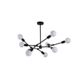 thumbnail image 2 of Design Living Chandelier , Matte Black, 2 of 2