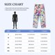 thumbnail image 4 of Fotbe Colorful Watercolor Dots Pantalones de Pijama para Hombre, Pantalones de Dormir, Pantalones de Casa con Cintura Ajustable y Bolsillos-3X-Large, 4 of 6