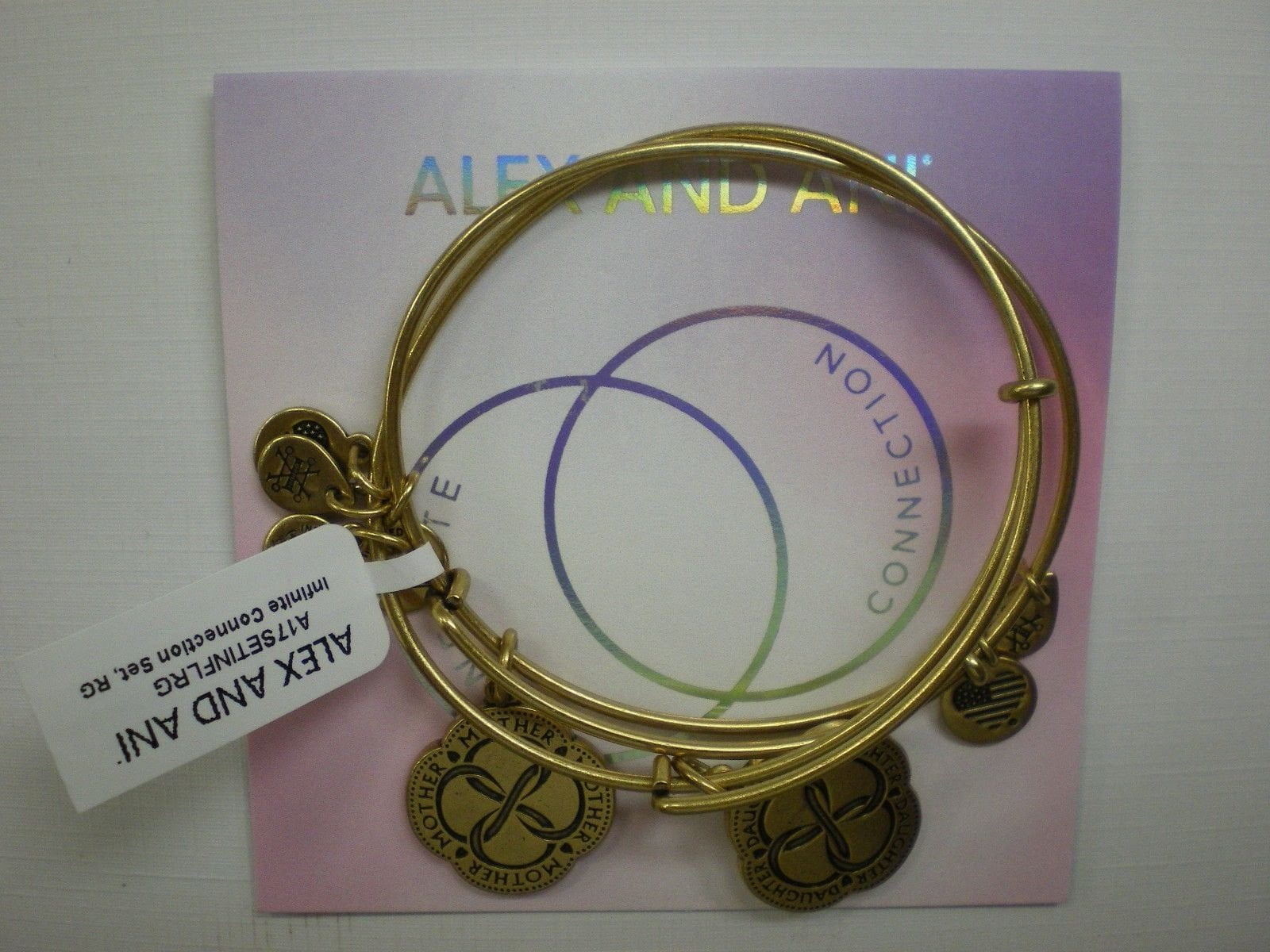 alex and ani mom and daughter infinite connection set of 2
