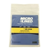 Replacement Part For Eureka Bravo, Worldvac, Powerline, Type U Vacuum Cleaner Flat Belt 2pk # ER-1036