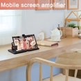 thumbnail image 1 of Phone Screen Magnifier  Phone Video Amplifier Mobile Phone Holder  White 10inch, 1 of 5