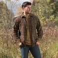 thumbnail image 5 of Legendary Whitetails Men's Buck Camp Flannel Shirt Long Sleeve Button Down 100% Cotton, 5 of 5