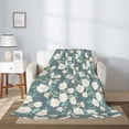 thumbnail image 2 of Hirioo Flower for Flannel Blanket, Cozy and Warm Throw for Bed or Couch ,Perfect for All Seasons-40"x30", 2 of 6