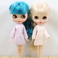 thumbnail image 1 of de muñeca Sudaderas con capucha de manga larga Prendas de para proteger Tops para OB24 1/6 Púrpura Yotijar equipo de top con muñeca, 1 of 6