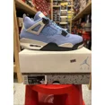 thumbnail image 1 of Taille 10 - Jordan 4 Rétro Bleu Université Moyen, 1 of 6
