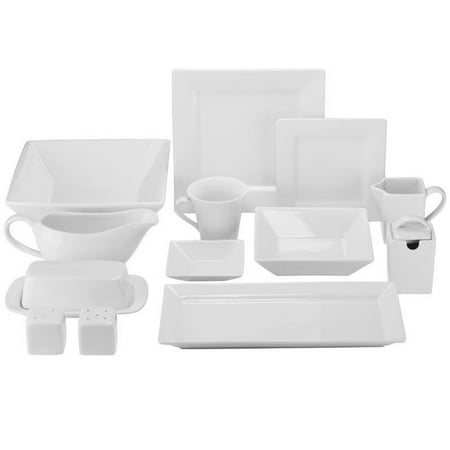 10 Strawberry Street Nova Square 40 Piece Dinnerware Set 10 Strawberry Street Nova Square 40 Piece Dinnerware Set