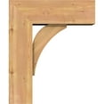 thumbnail image 3 of Ekena Millwork 7 1/2"W x 20"D x 24"H Thorton Block Smooth Bracket w/ Offset Brace, Western Red Cedar, 3 of 25