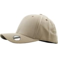 thumbnail image 3 of Classic Solid Stretch Cotton Twill Fitted Hat Spandex Headband Cap, 3 of 5