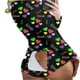 thumbnail image 1 of Pijamas de mujer Mono corto Bodycon con solapa para dormir(Negro carta-L) Nituyy Pijamas-GL715-FF65103G3, 1 of 6