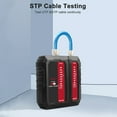 thumbnail image 4 of NF-466 Probador de cable de red Verificador de cable POE Lanzador y receptor Probador de NOYAFA  Probador de cables de red, 4 of 7