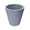 White, variant on Algreen Crete 26" Self-Watering Planter, Round, Black Resin