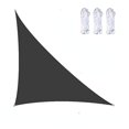 thumbnail image 1 of 3x3x4.3m/4x4x5.7m/5x5x7.1m Waterproof Sun Shade Sail Triangle For Garden Patio Outdoor Awings Canopy Pool Awning Camping, 1 of 2