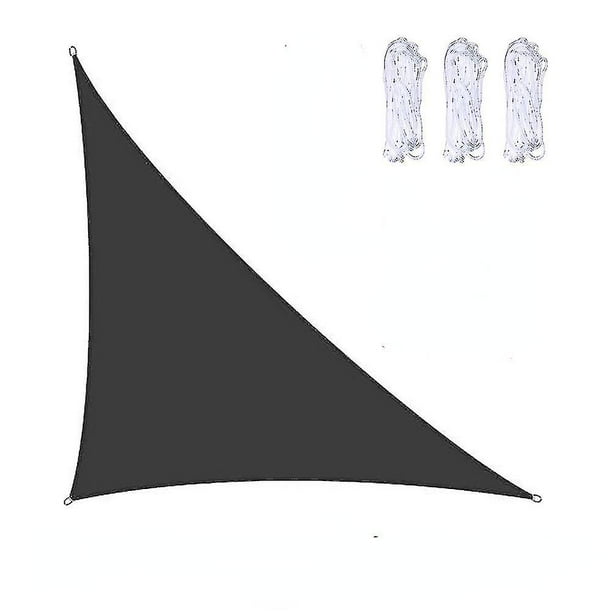 3x3x4,3 m/4x4x5,7 m/5x5x7,1 m impermeable parasol vela triangular para jardín Patio al aire libre toldo de piscina toldo Camping