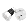 thumbnail image 3 of Luz de lectura LED RV 10‑30V 3W 90° giratorio ajustable con interruptor para dormitorio cabina camión remolque barco yate luz blanca cálida, 3 of 5