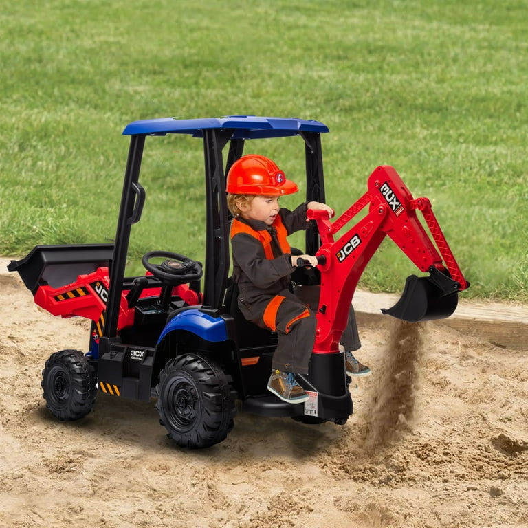 Jcb battery operated ride on digger new arrivals