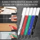 thumbnail image 5 of Marcadores MotiMind con punta larga e impermeables con agujeros profundos, 72 unidades, 5 of 7