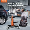 thumbnail image 2 of VEVOR Hydraulic Transmission Jack 1322 lbs 360° Swivel Wheels For Car Lift, 2 of 9