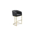 thumbnail image 2 of Chic Home Easly PU Leather Upholstered Shelter Arm Design Bar Stool, 2 of 4