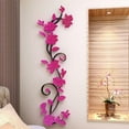 thumbnail image 6 of Oaktree Beautiful Wall Decoration Rose Flower Acrylic 3D Wall Sticker,for Home deocration, 6 of 7