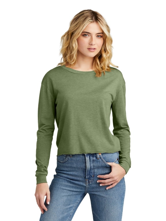 Women's Perfect Tri Midi Long Sleeve Tee DT141