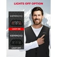 thumbnail image 5 of KEMIMOTO Heated Vest Men Women Electric Warming Vest for Hunting & Winter Sports (Battery Not Included) Thermal Warm Up Body Heating, 5 of 8