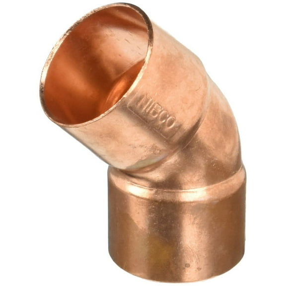 NIBCO C606 11/2 CXC 45 ELB WROT