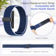 thumbnail image 3 of Vodtian Nylon Sport Bands Compatible with Hume Band 1.0, Solo Loop Adjustable Strap for Women Men, 3 of 6