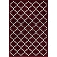 thumbnail image 1 of SUSSEXHOME Beatrice Collection 5'x7' Red&White Area Rug, Extra Soft and Comfy Carpet, Area Rugs for Kitchen, Living Room Rug, Runner Rug, Indoor Rugs for Bedroom, Machine Rug, Area Rug, 1 of 7