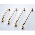 thumbnail image 4 of Bathroom Handicap Safety Grab Bar, 14 Inch Length, Titanium Gold Finish, 4 of 8