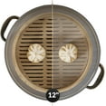 thumbnail image 1 of Prime Home Direct Bamboo Steamer Silicone Liners 12-Inch | 6 Count | BPA Free | Reusable & Non Stick for Food Vegetable Steamer, Air Fryer, Dumpling & Dim Sum | Round Mesh Parchment Baking Sheet Paper, 1 of 8