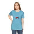 thumbnail image 6 of Unisex Jersey Short Sleeve Tee I Love You, 6 of 10