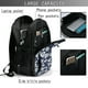 thumbnail image 4 of Fotbe White Leaves Mochila con Estampado y Puerto USB para Hombre y Mujer, Mochila Antirrobo, Mochila de Viaje, Mochila Escolar, Mochila Universitaria, 4 of 7