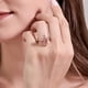 thumbnail image 2 of Anillos para mujer, regalos para mujer, anillo abierto de diamantes de moda para mujer., 2 of 4