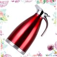 thumbnail image 3 of SKISUNO Thermal Teapot Stainless Steel Kettle with Heat Retention for Home and Friends 1Pcs Red, 3 of 8