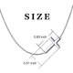 thumbnail image 3 of Collar ahogador YONGSHENG Plata esterlina S925 14 a 18 pulgadas, 3 of 5