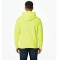 thumbnail image 5 of Gildan Men's Full-Zip Safety Hoodie, Hi-Vis Green Warm Zip Jacket Hooded Sweatshirt, 2 Pack, 3XL, 5 of 5