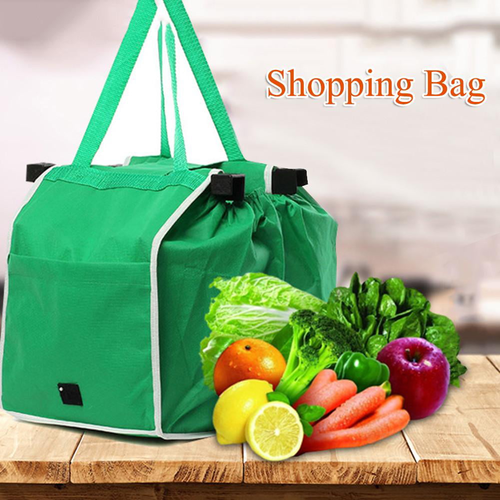 Reusable Foldable Grocery Shopping Bag Eco-friendly Supermarket Storage Tote Bag 